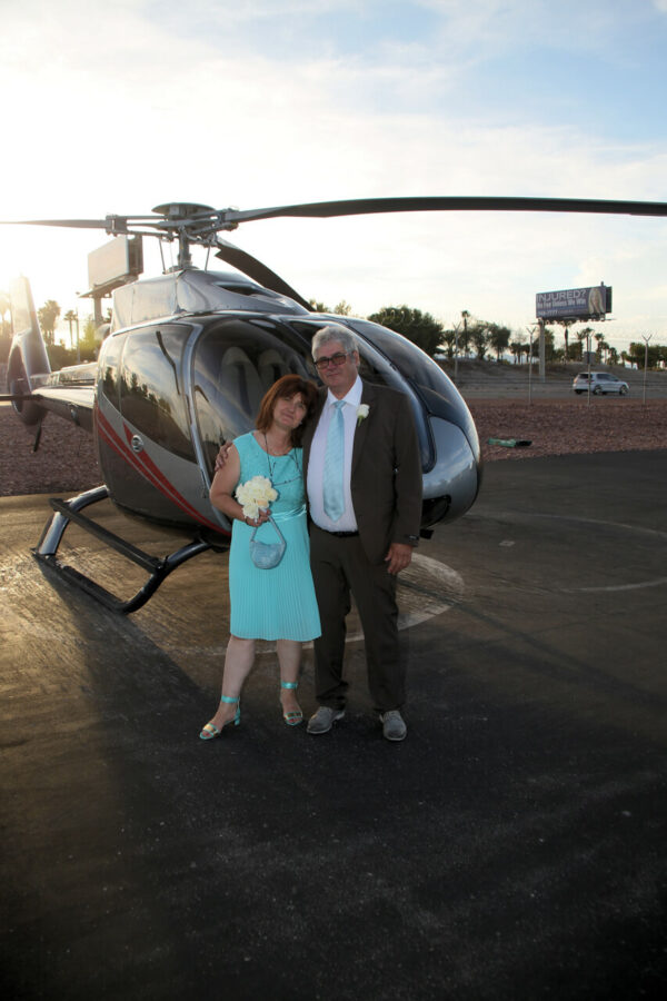 Helicopter Wedding and VIP Private Lounge Reception