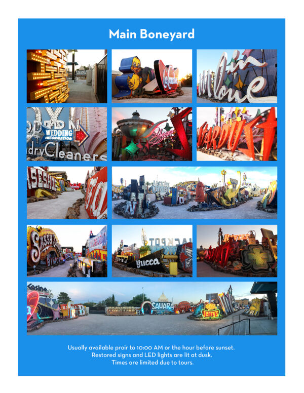 Neon Museum, Main Gallery Photo Tour