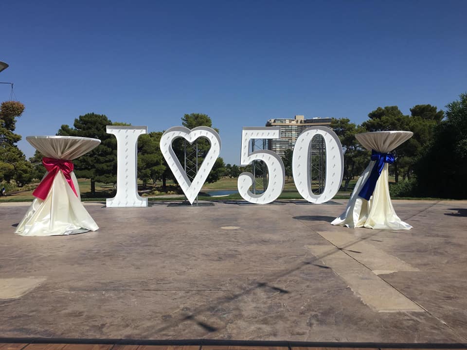 Marquee Letters - LV Wedding Connection