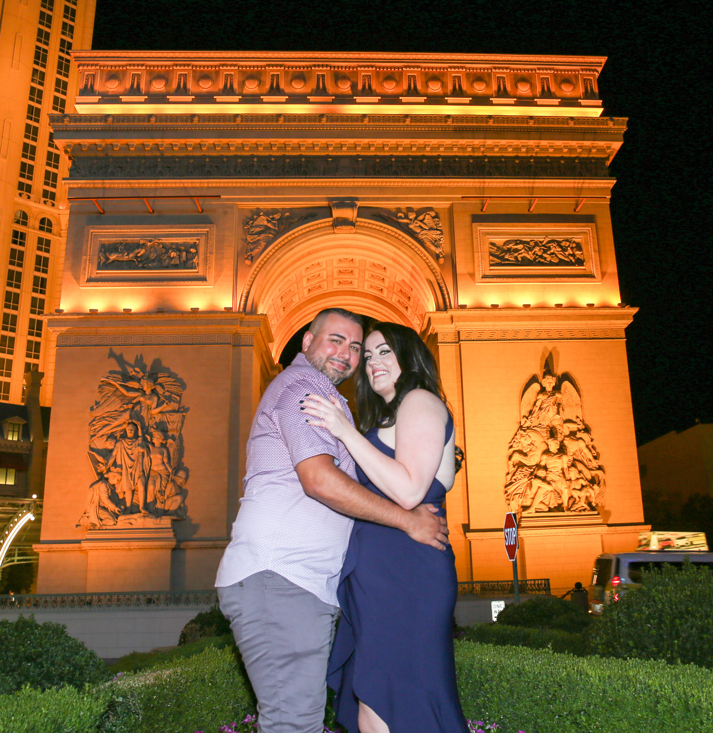 Eifel Tower Proposal - LV Wedding Connection