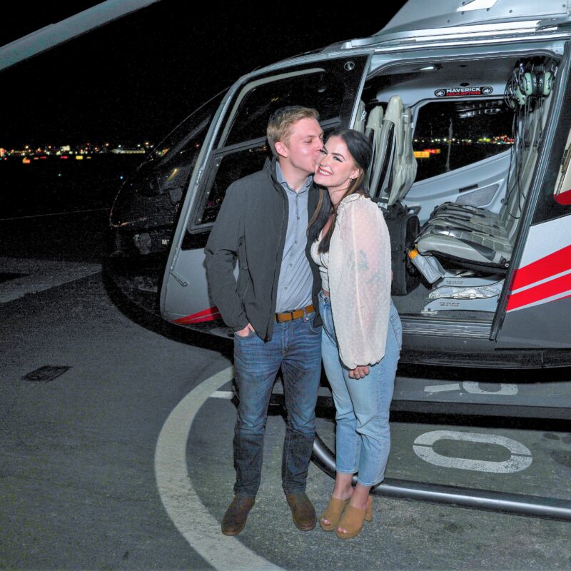 Dining and Romantic Strip flight Celebration