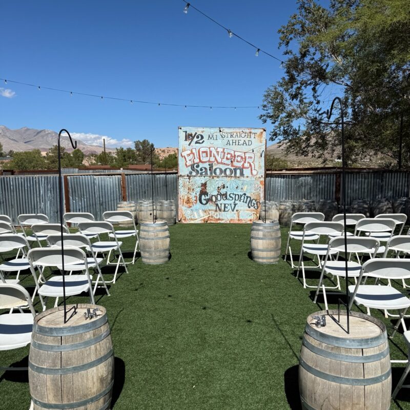 Pioneer Saloon Wedding