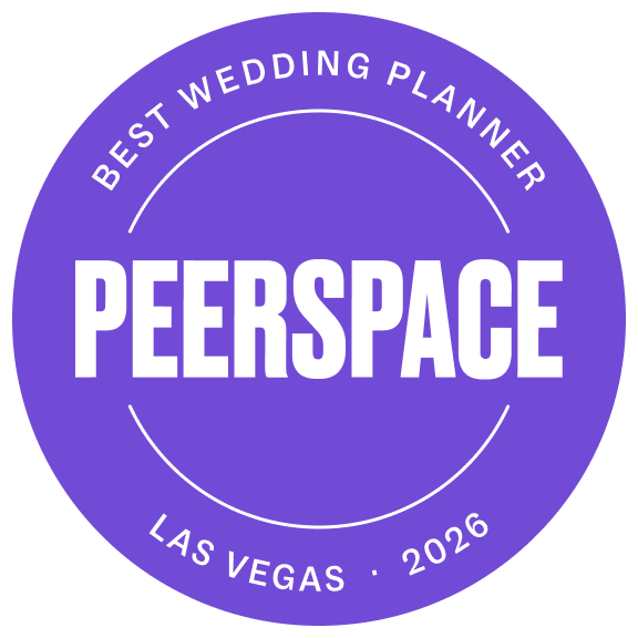 Peerspace Best Wedding Planner Las Vegas 2026 badge